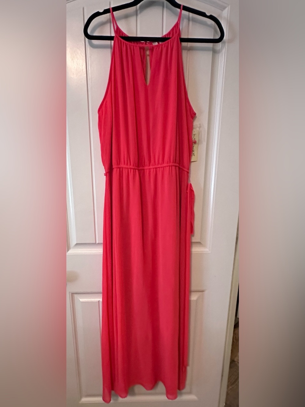 Tacera Coral Pink Sleeveless Maxi Dress – XL – NWT